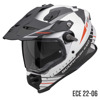 Foto: ADF-9000 AIR FEAT Integraalhelm Wit-Zwart-Rood