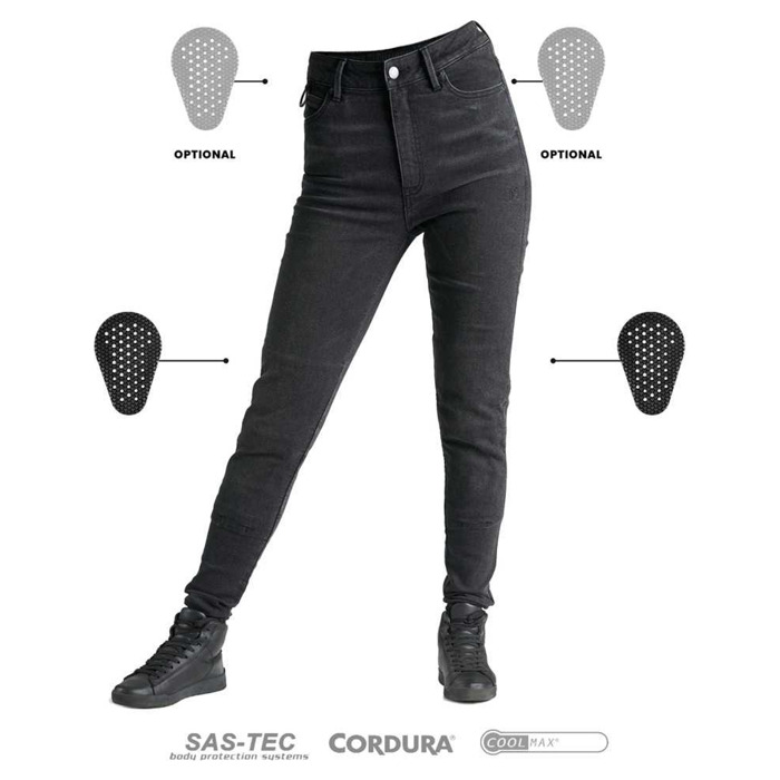 Foto: KUSARI COR 01     Women Motorcycle Jeans Skinny-Fit