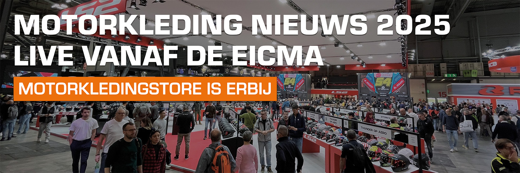 Foto: EICMA: motorkleding en motorhelmen nieuws voor 2025