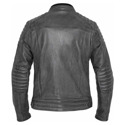 Foto: Leather Jacket Storm Grey - thumbnail