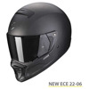 Foto: EXO-HX1 CARBON SE SOLID Integraalhelm Mat Zwart