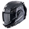 Foto: Exo-Tech Evo Traveller Systeemhelm Zwart-Wit