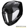 Foto: EXO-391 SOLID Integraalhelm Zwart