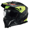 Foto: OF606 Drifter Devor Helm Mat Zwart-Fluor