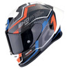 Foto: Exo-R1 Evo II Air Coup Integraalhelm Zwart-Rood-Blauw