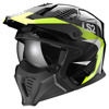 Foto: OF606 Drifter Triality Helm Zwart-Fluor