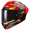 Foto: THUNDER C GP AERO FIRE integraalhelm Rood-Zwart