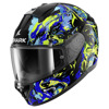 Foto: Ridill 2 Raging Beast Integraalhelm Zwart-Blauw