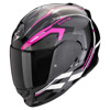 Foto: EXO 491 KRIPTA Integraalhelm Zwart-Roze-Wit