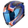 Foto: EXO-1400 EVO II Air Linart Integraalhelm Zwart-Blauw-Rood