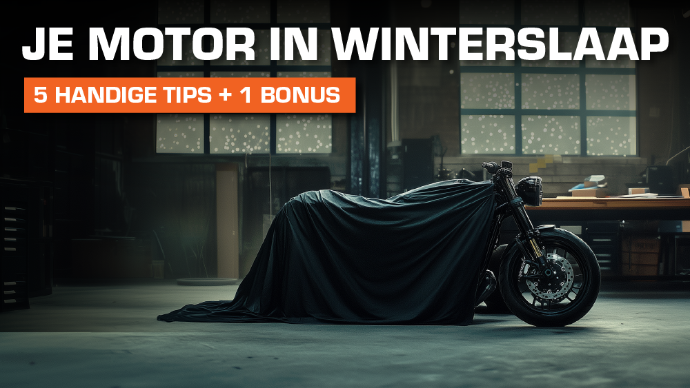 Foto: 5 tips voor je motor in winterstalling