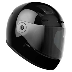 Foto: JD/One Glossy Black Integraalhelm