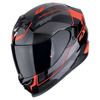 Foto: EXO-520 EVO AIR LENA Integraalhelm Zwart-Rood